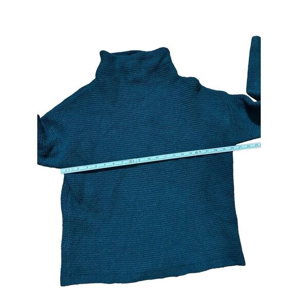 Madewell Southfield Mockneck Sweater Wool Blend sz Small Green - Picture 4 of 9